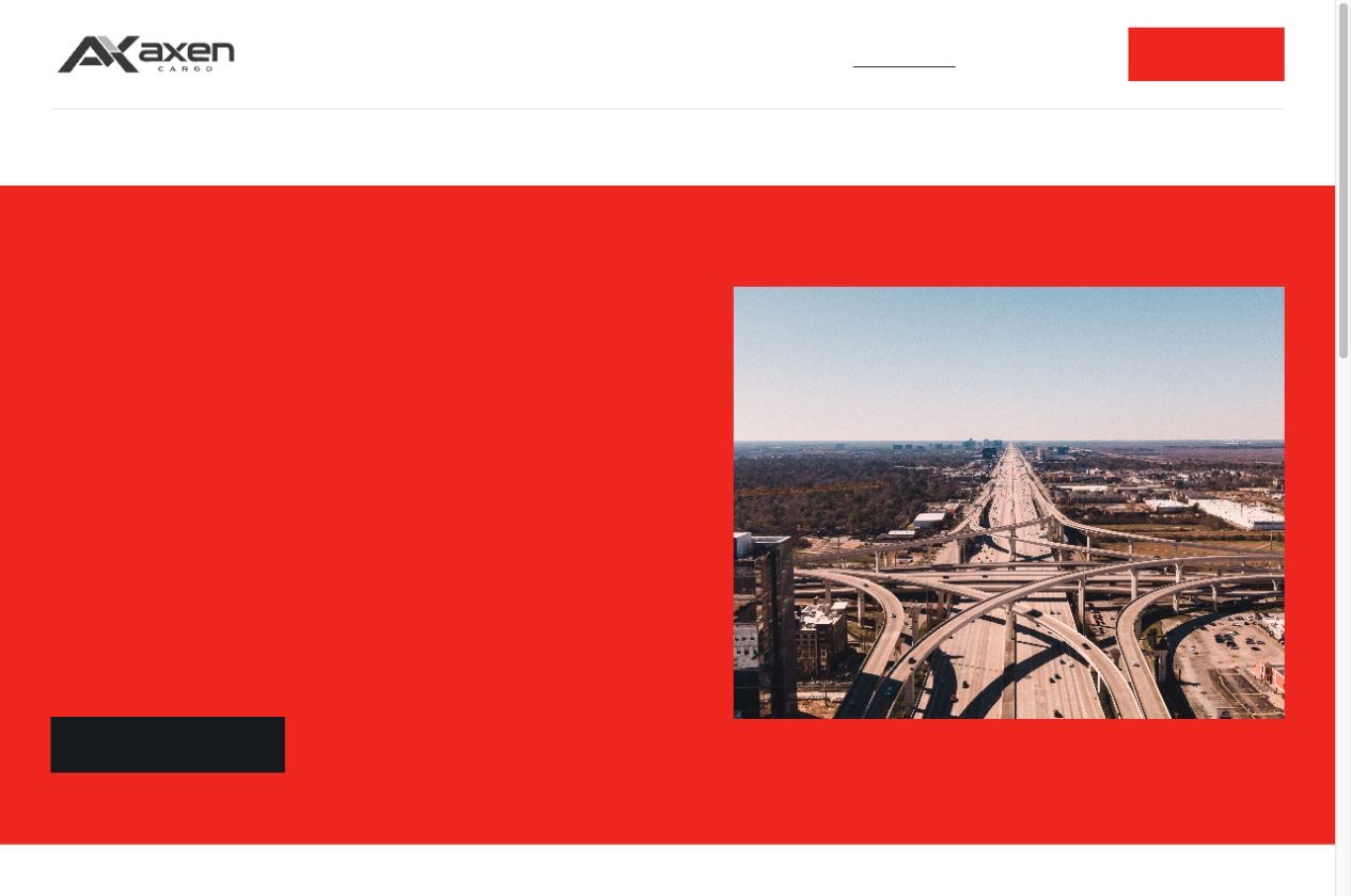 Axen Cargo inner service page